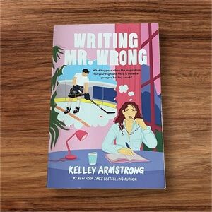 'Writing Mr. Wrong' Book - Multicolor Cover